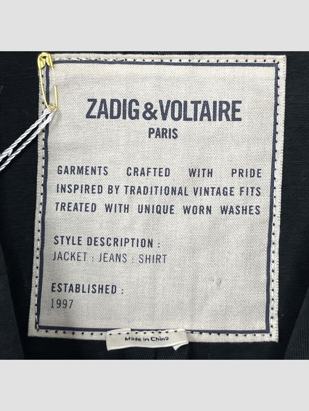 Blazer ZADIG & VOLTAIRE - Talla XS (VOP01103427)-3
