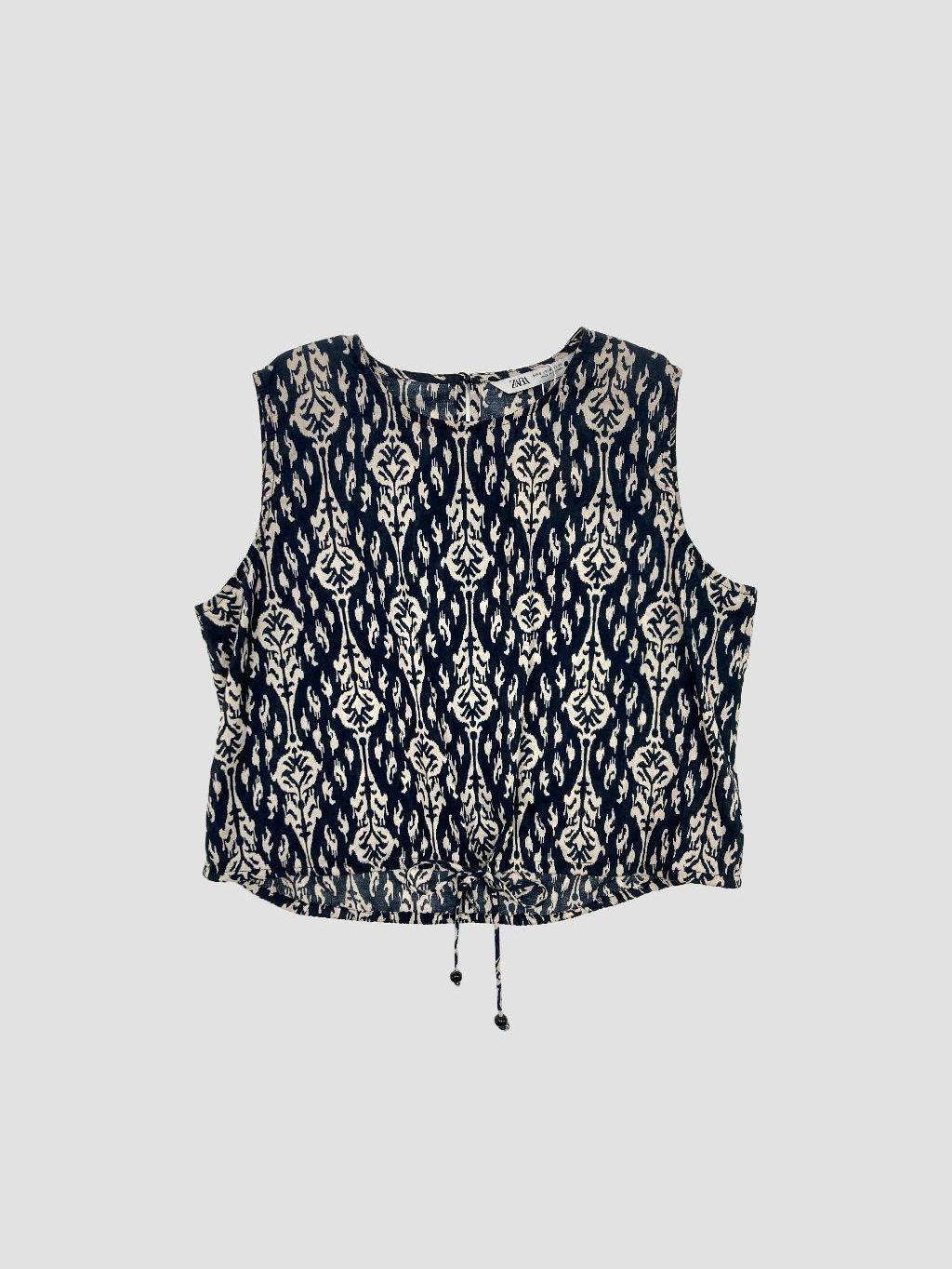 Polera sin mangas ZARA - Talla S (VOP01110979)-0