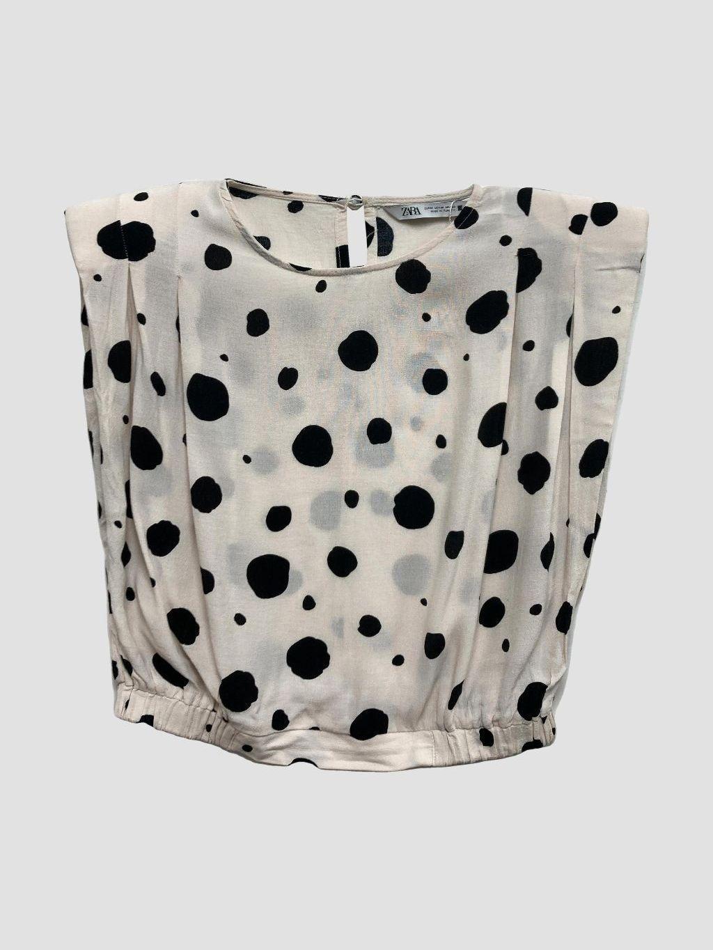 Polera sin mangas ZARA - Talla M (VOP01021833)-0