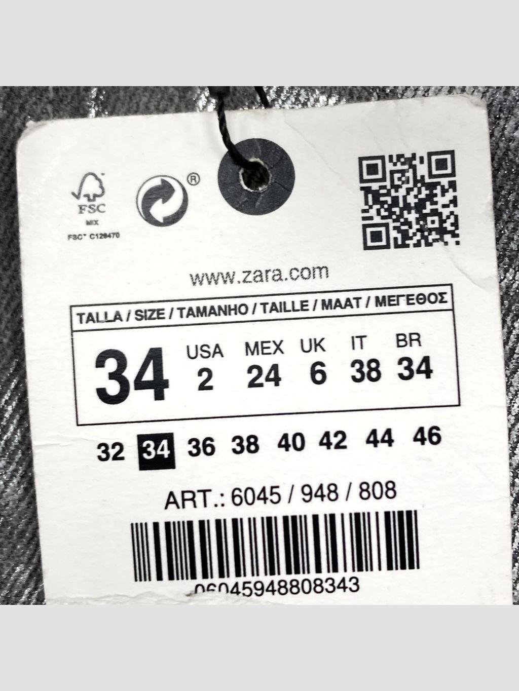 Jean ZARA - Talla 34 (VOP01190417)-3