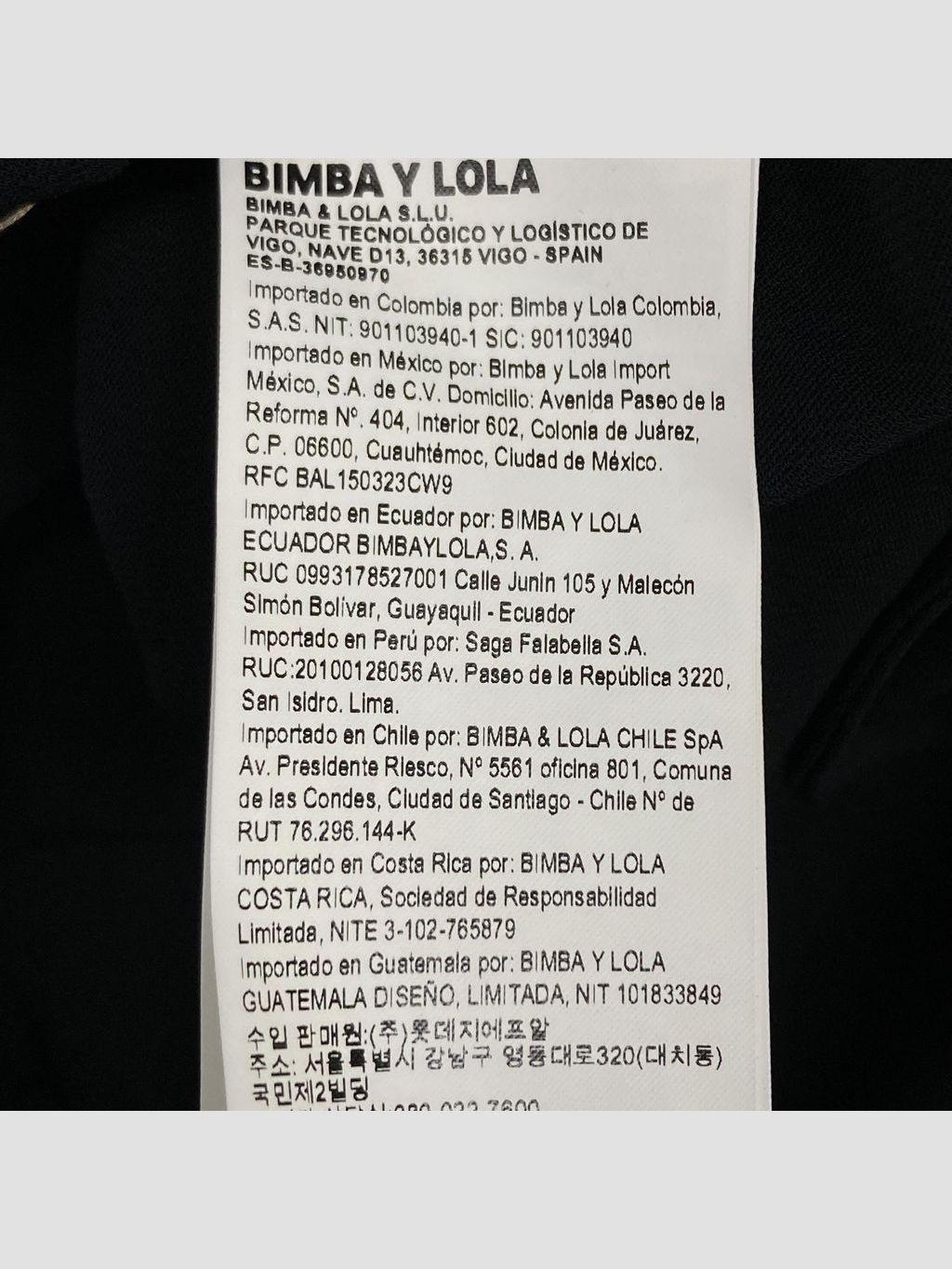 Vestido corto BIMBA Y LOLA - Talla XL (VOP01190654)-2