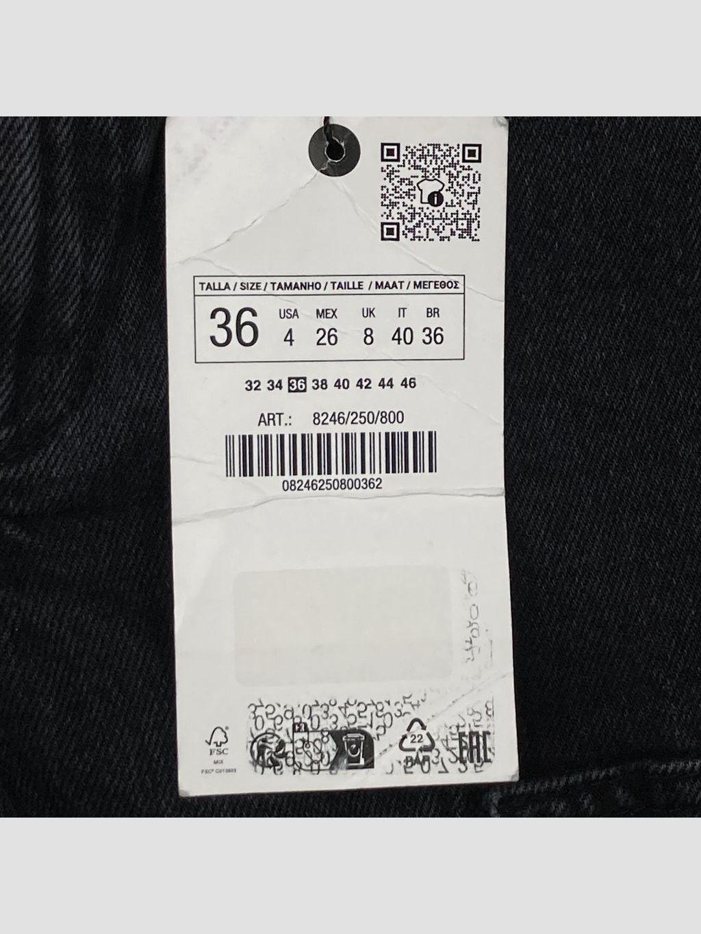 Jean ZARA - Talla 36 (VOP01094253)-2