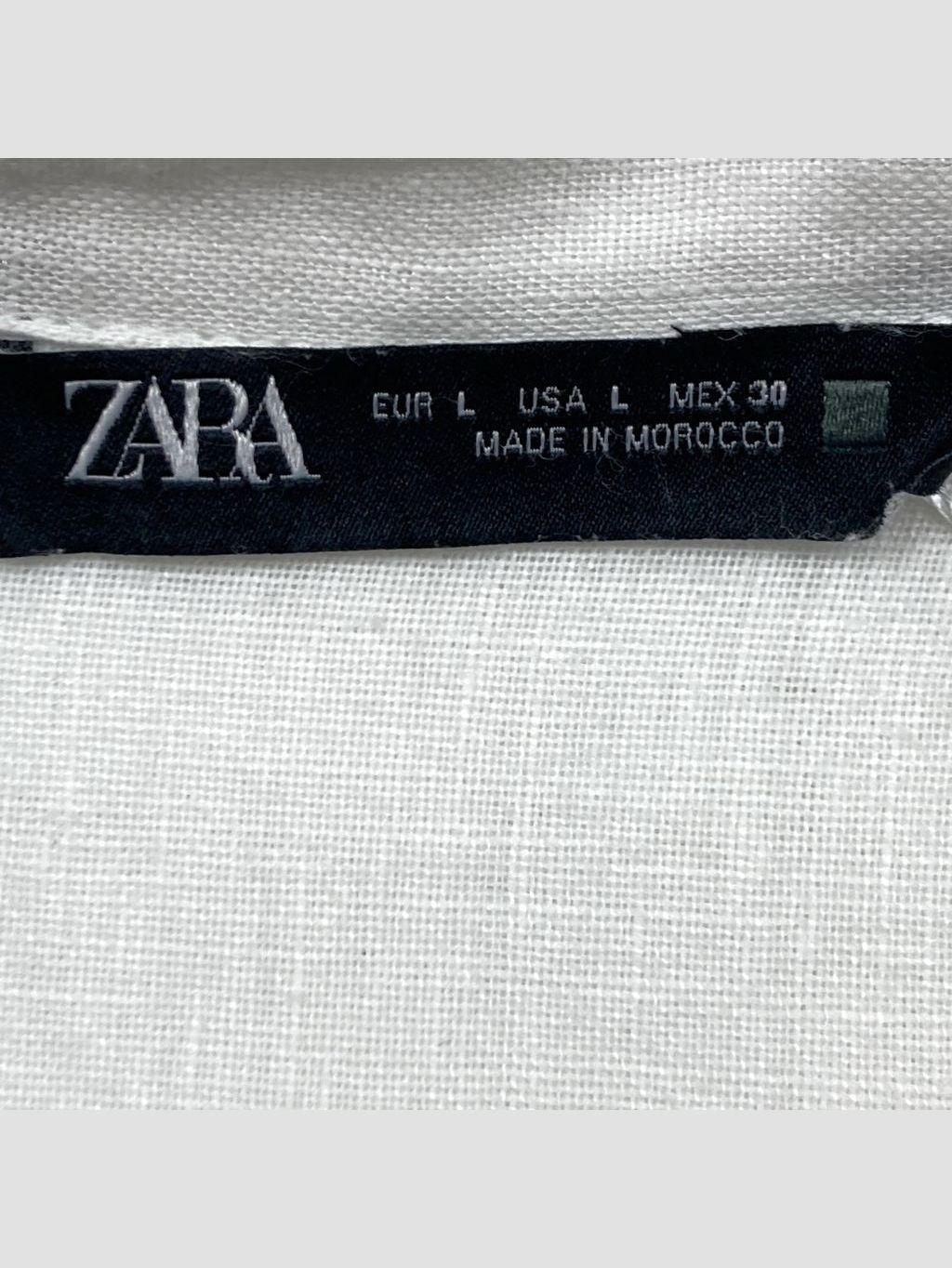 Camisa ZARA - Talla L (VOP01125267)-1