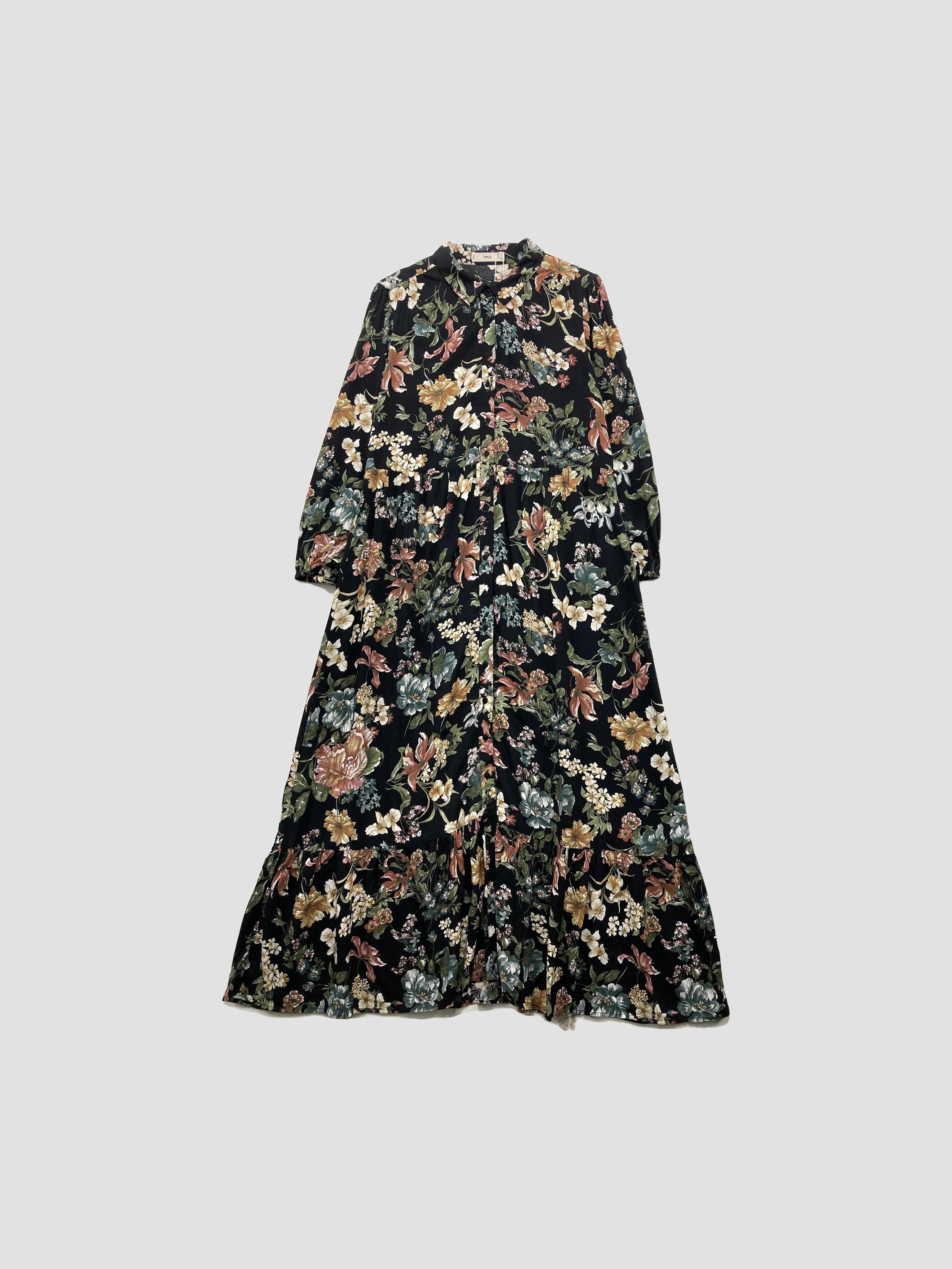 Vestido largo MANGO - Talla L (VOP01040705)-0