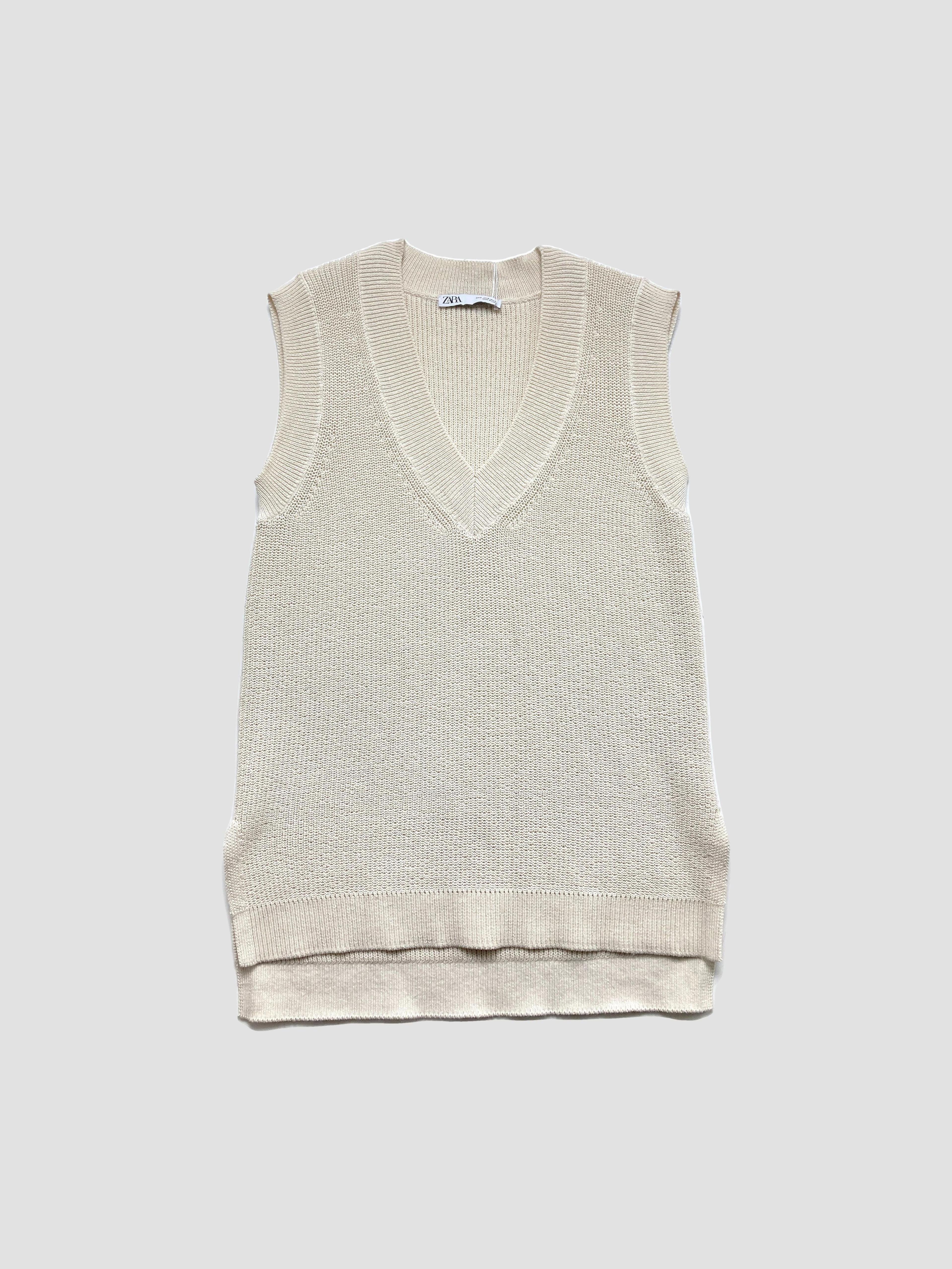 Chaleco sin mangas ZARA - Talla S (VOP00990863)-0