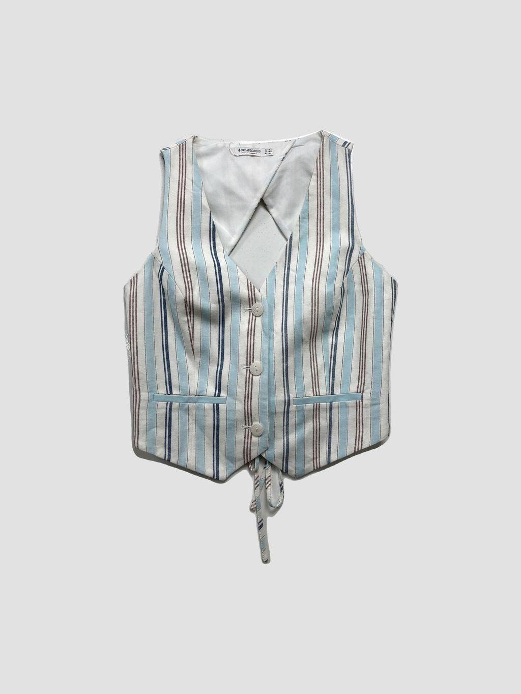 Polera sin mangas STRADIVARIUS - Talla XS (VOP01067637)-0