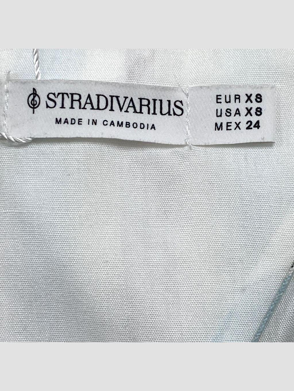 Polera sin mangas STRADIVARIUS - Talla XS (VOP01067637)-1