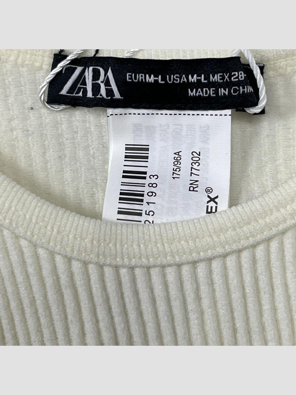 Polera sin mangas ZARA - Talla M (VOP01105344)-1