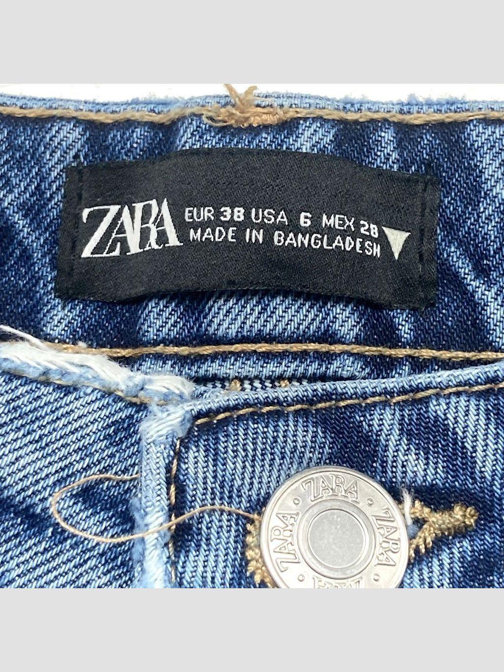 Jean ZARA - Talla 38 (VOP00972946)-2