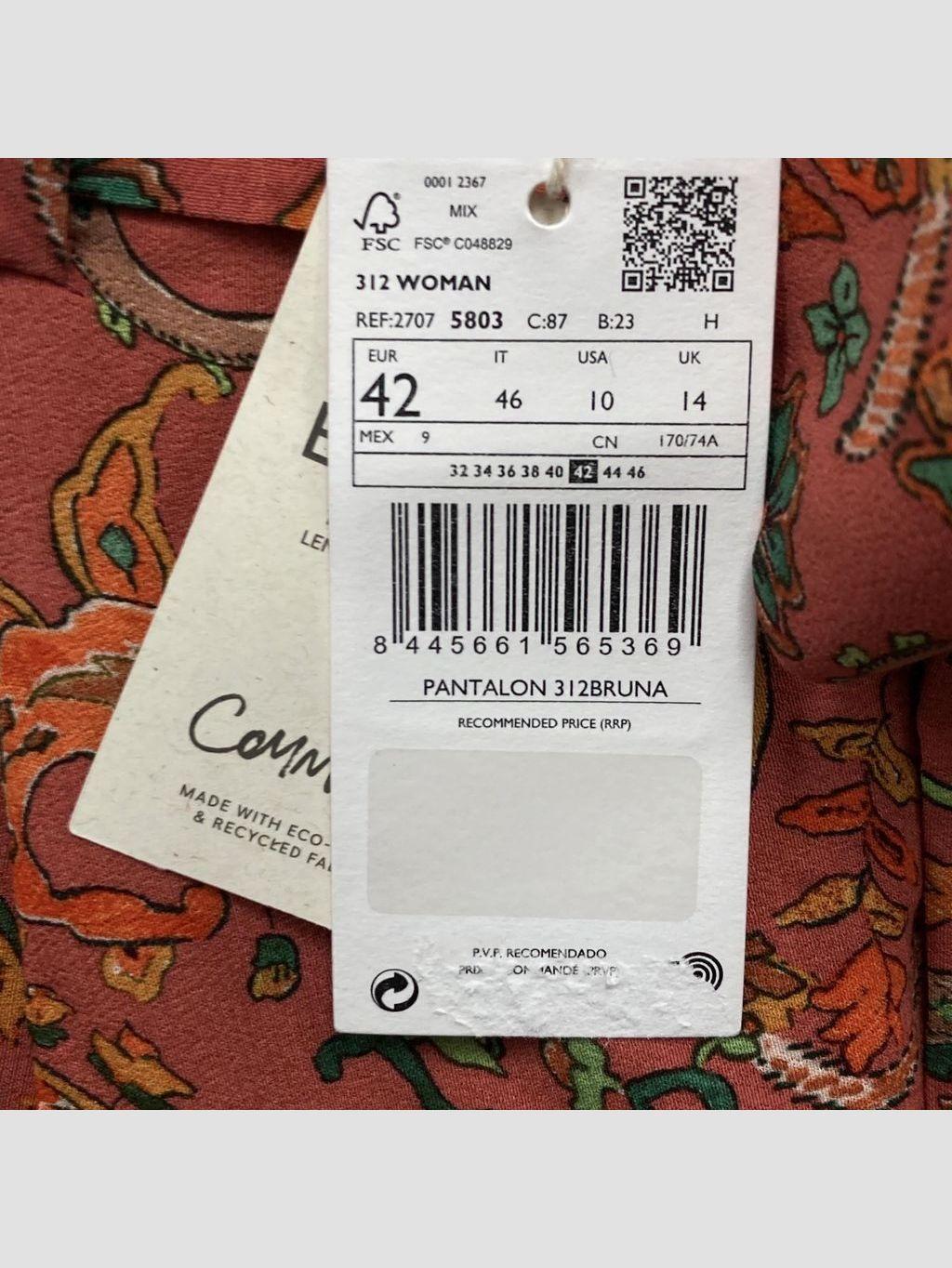 Pantalón palazzo MANGO - Talla 42 (VOP00952133)-2