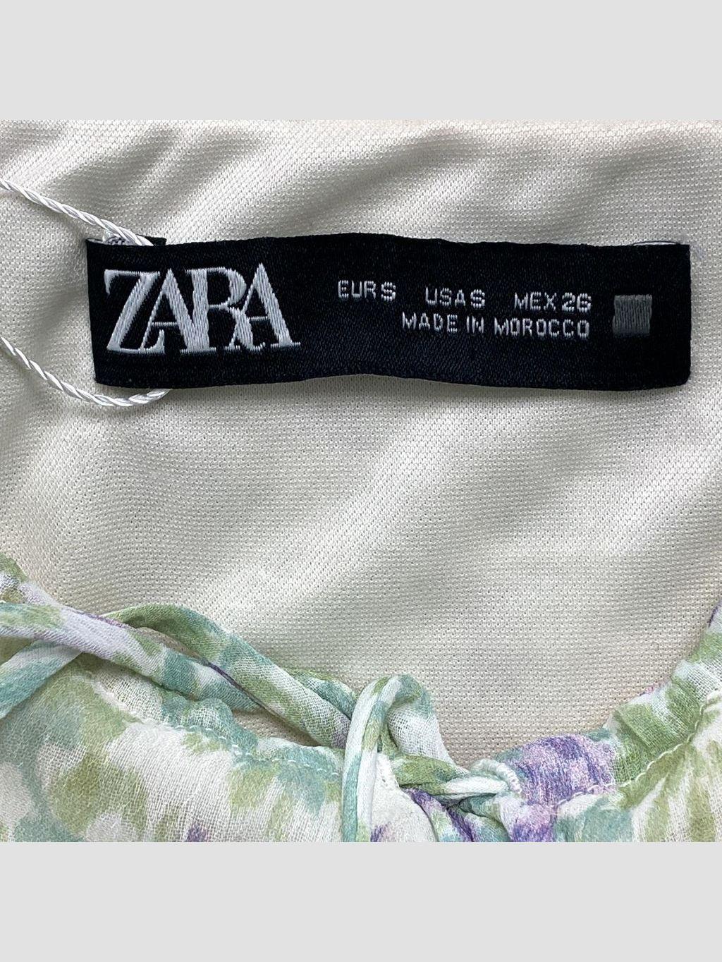 Vestido corto ZARA - Talla S (VOP01053588)-1