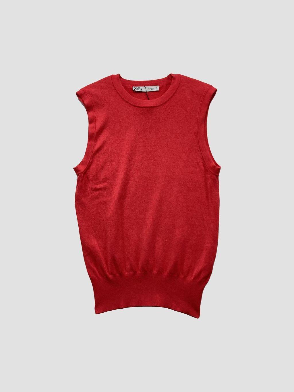 Polera sin mangas ZARA - Talla M (VOP00938401)-0