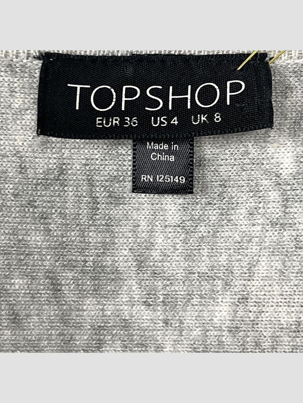Chaleco sin mangas TOPSHOP - Talla S (VOP01199878)-1