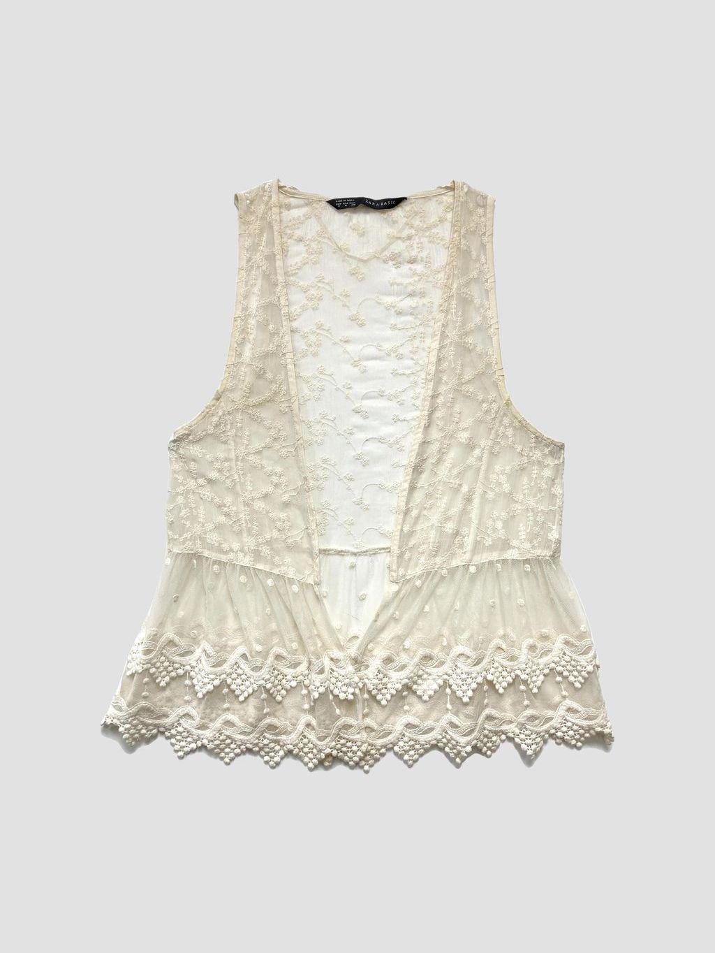 Chaqueta sin mangas ZARA - Talla M (VOP00953265)-0