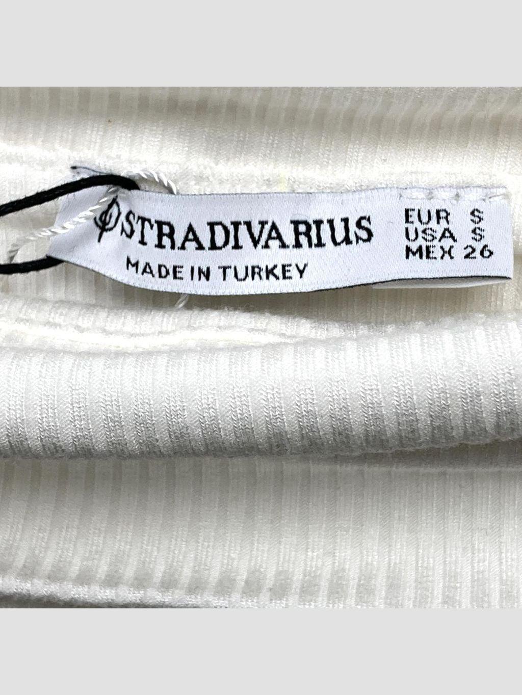 Polera sin mangas STRADIVARIUS - Talla S (VOP01042658)-1