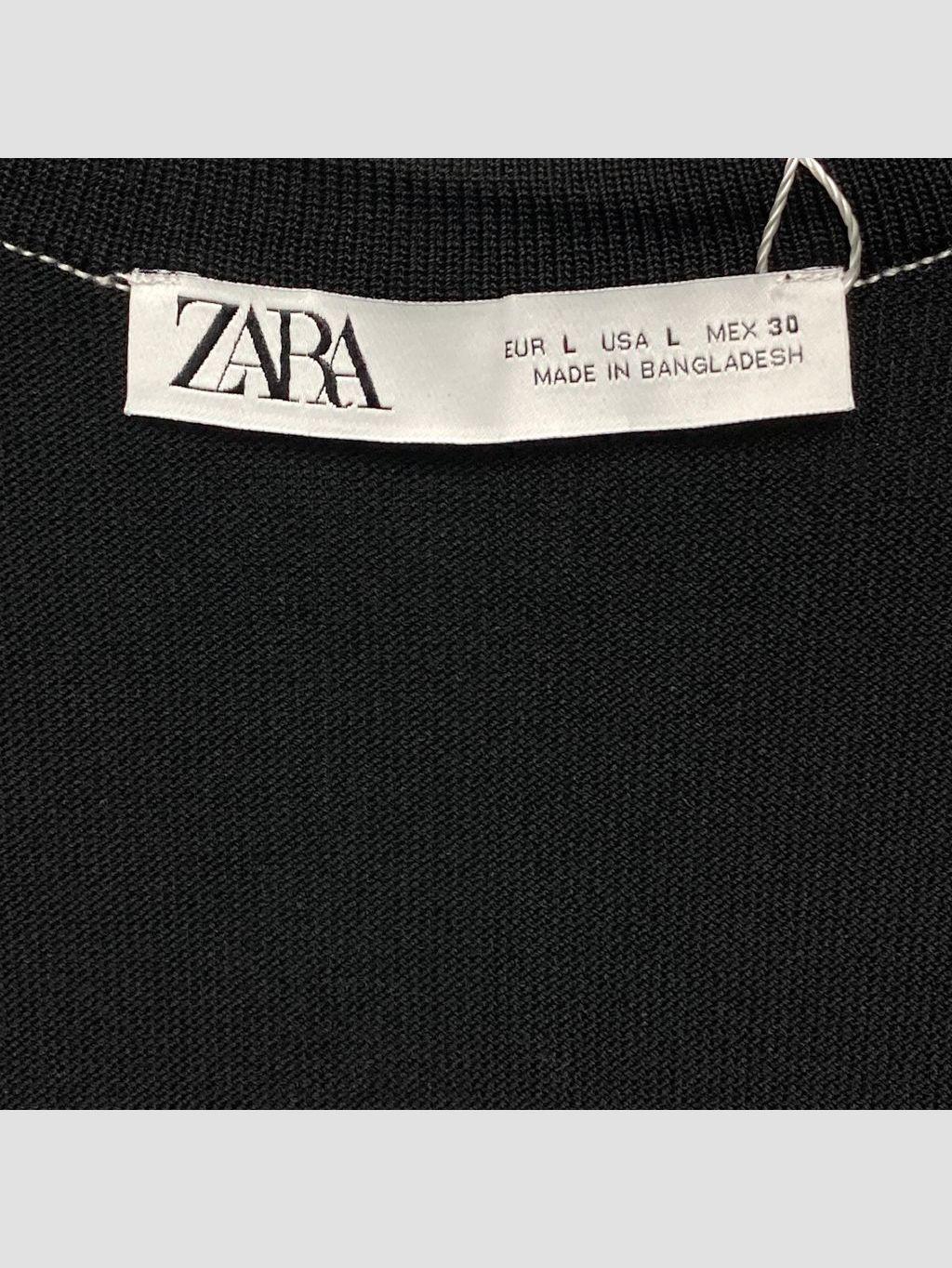 Polera sin mangas ZARA - Talla L (VOP01051878)-1