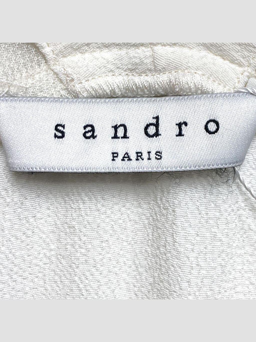 Polera sin mangas SANDRO - Talla XS (VOP01041670)-2