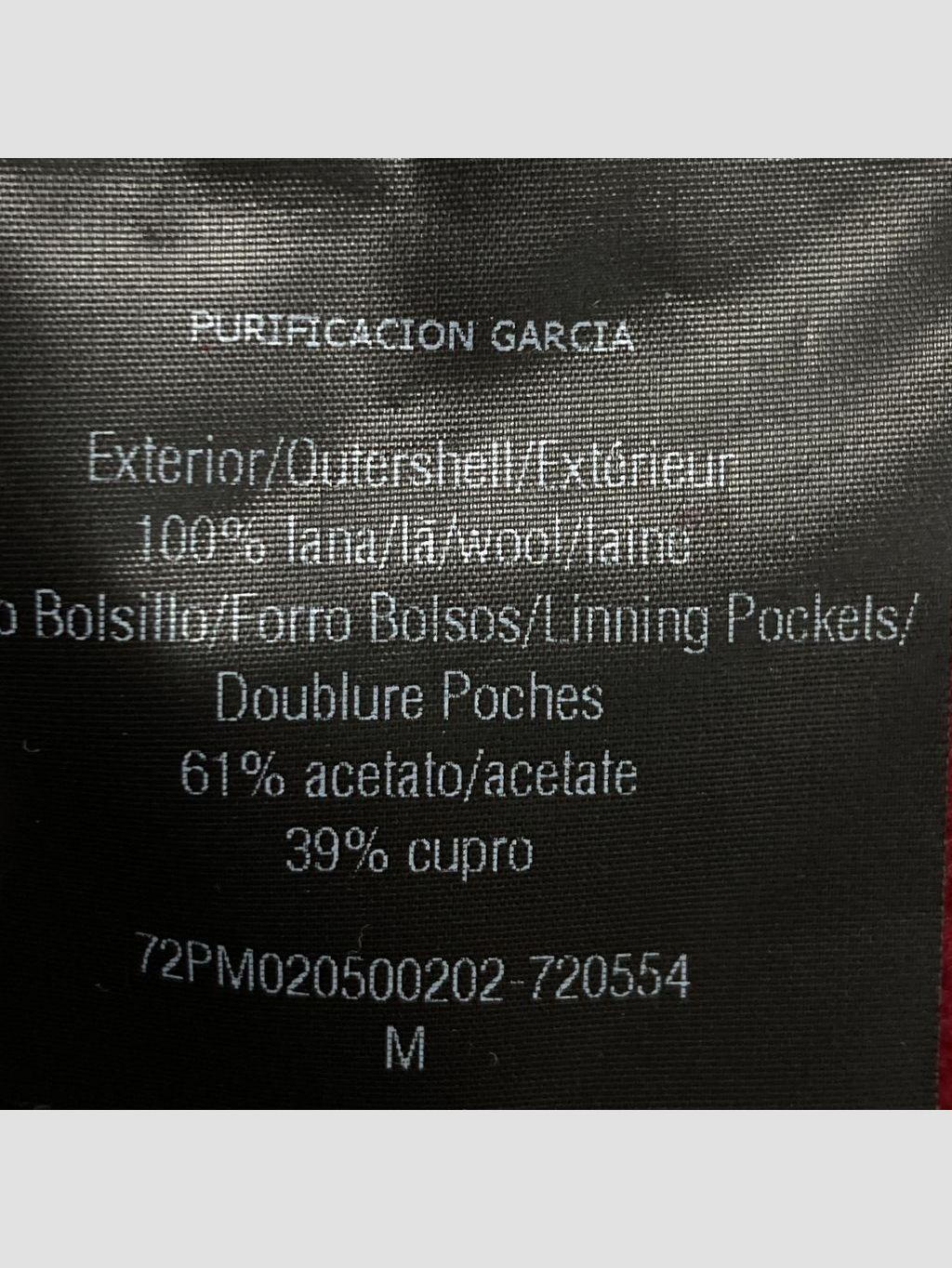 Chaqueta de abrigo PURIFICACIÓN GARCÍA - Talla M (VOP00992255)-2