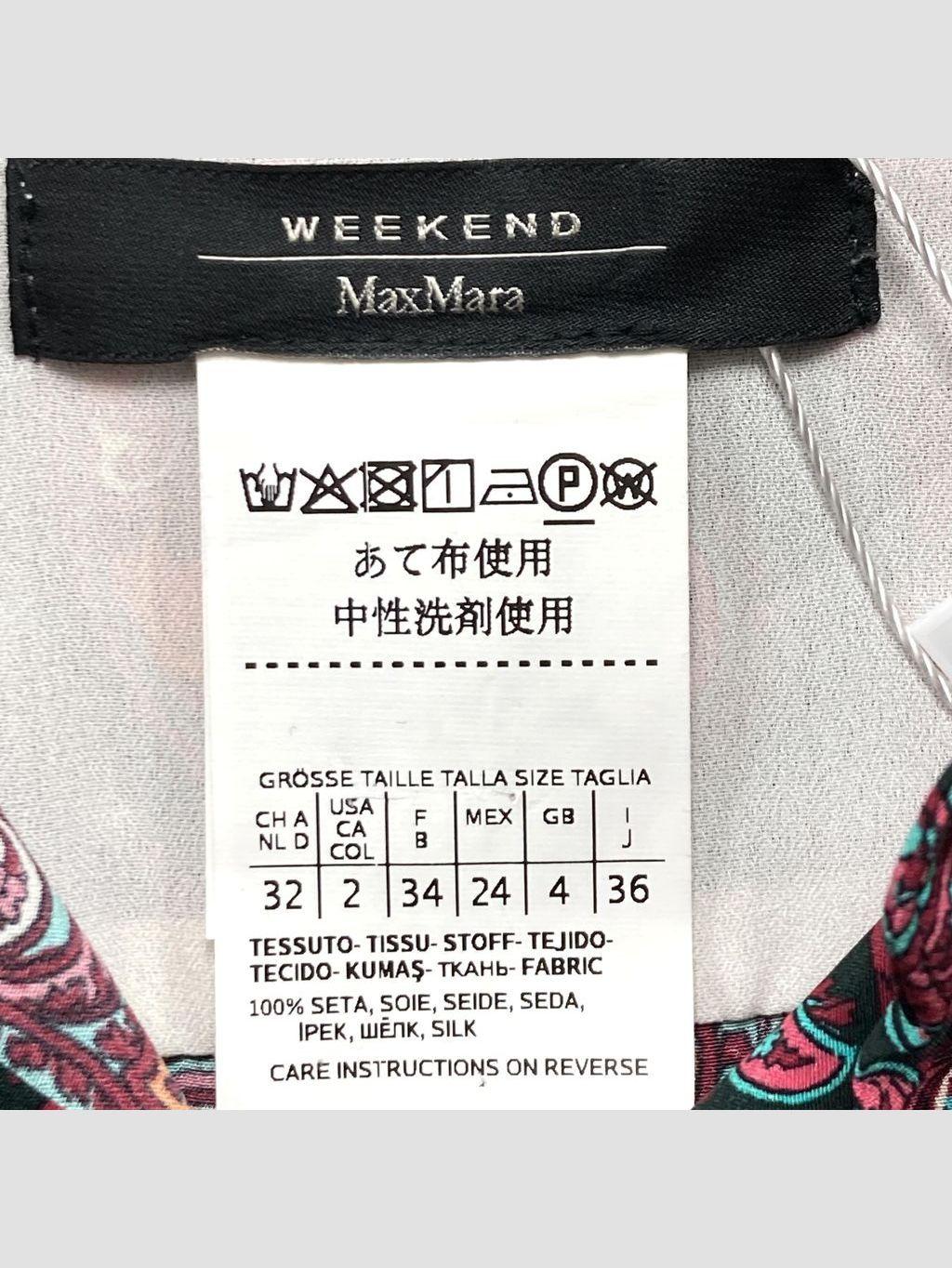 Vestido largo WEEKEND MAX MARA - Talla XS (VOP00985580)-1
