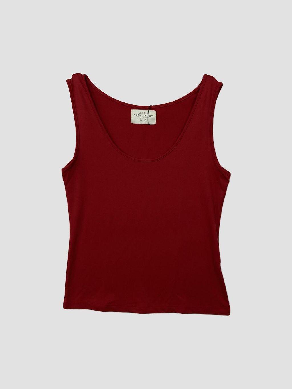 Polera sin mangas ZARA - Talla M (VOP01222724)-0