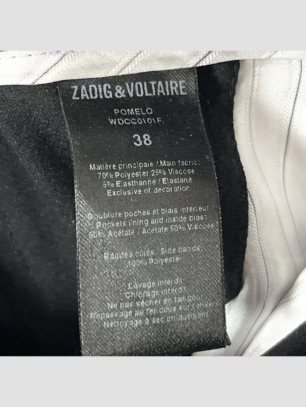 Pantalón ZADIG & VOLTAIRE - Talla 38 (VOP01186879)-3