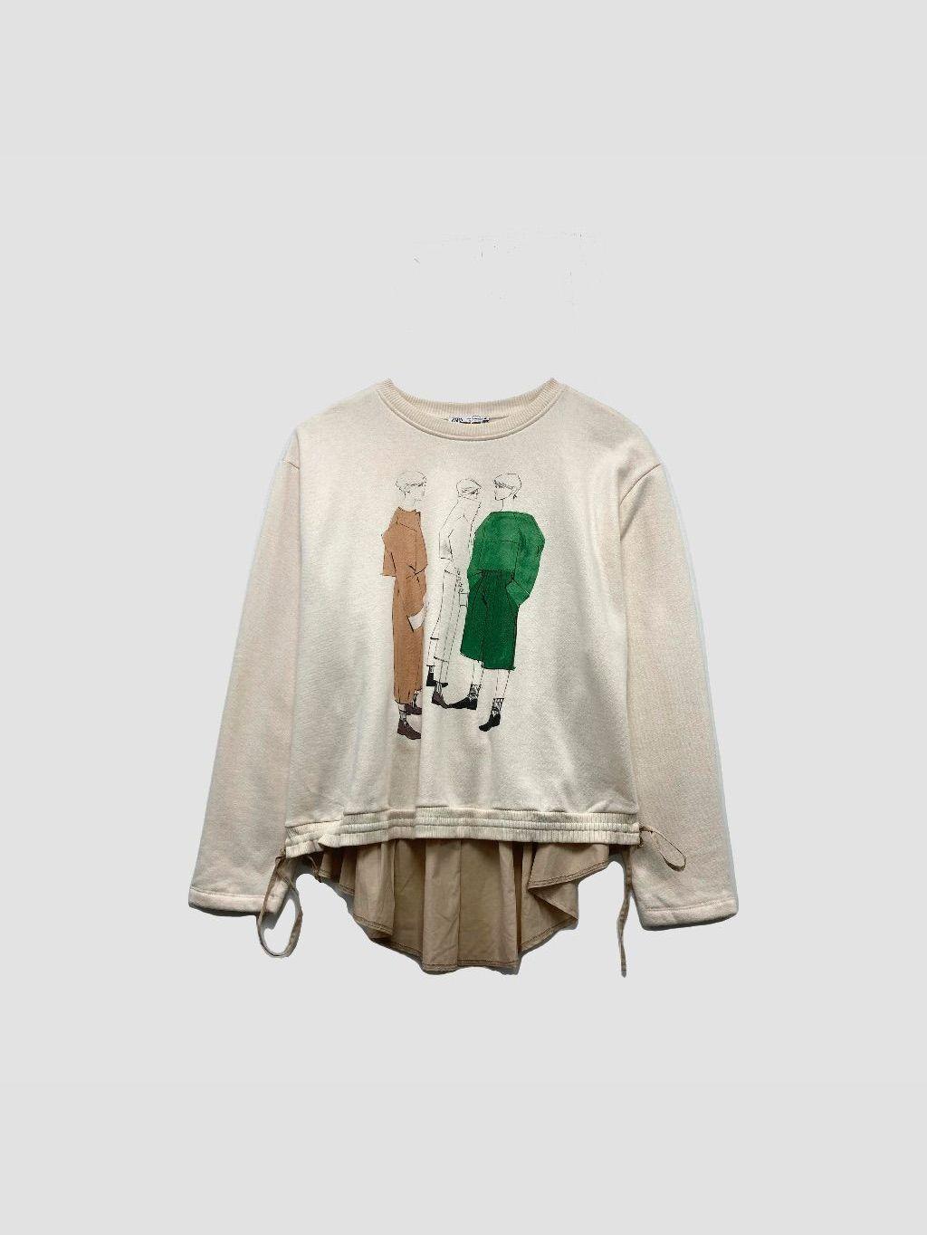 Polerón ZARA - Talla M (VOP00972895)-0