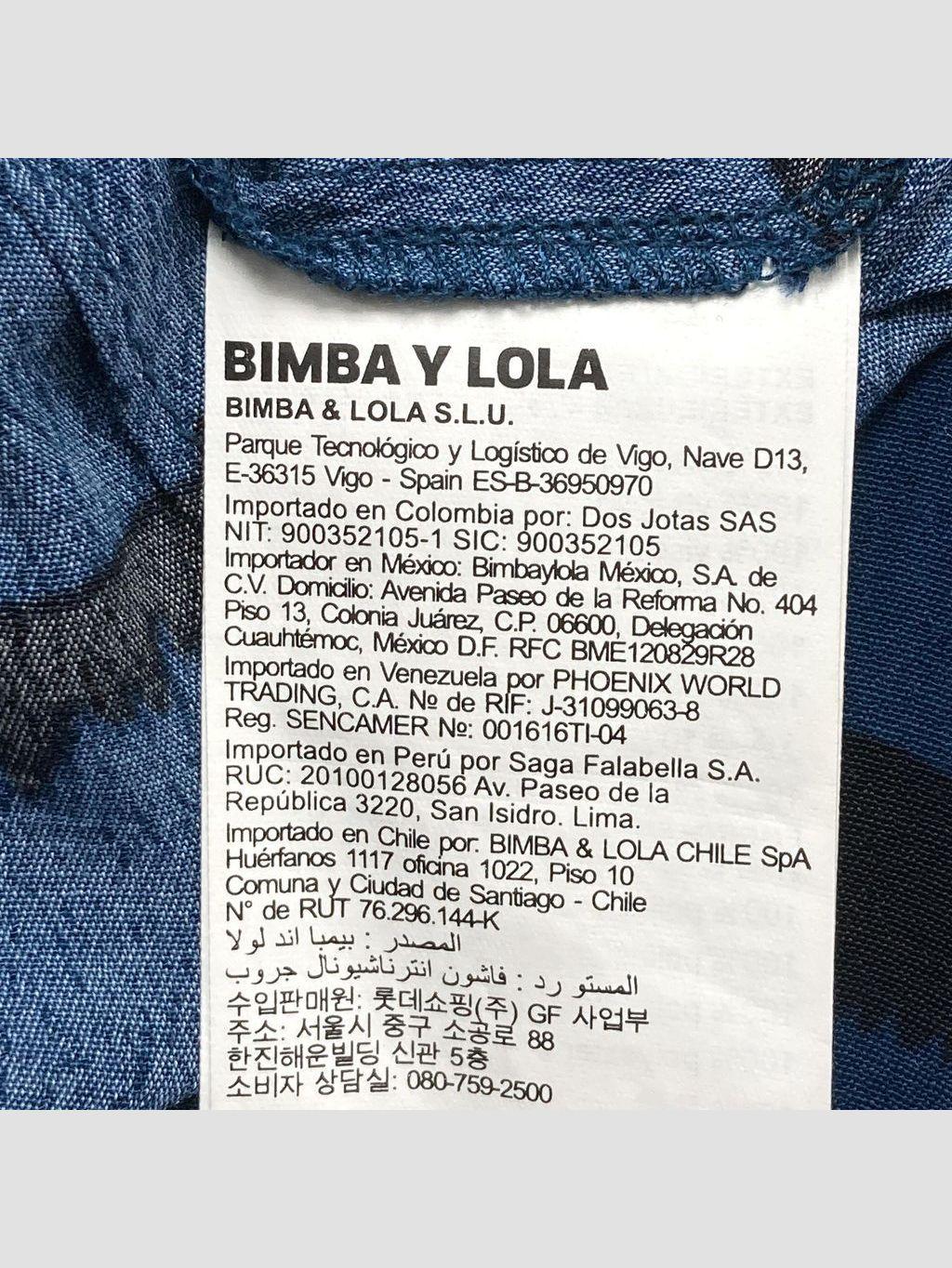 Vestido corto BIMBA Y LOLA - Talla XS (VOP01039483)-3