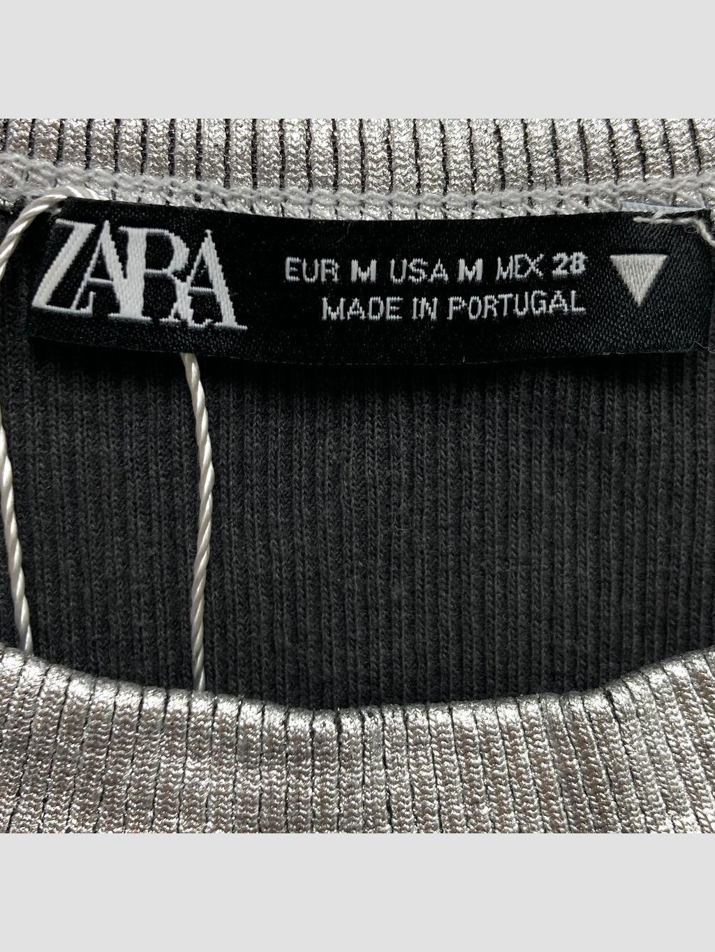 Polera sin mangas ZARA - Talla M (VOP01066828)-1