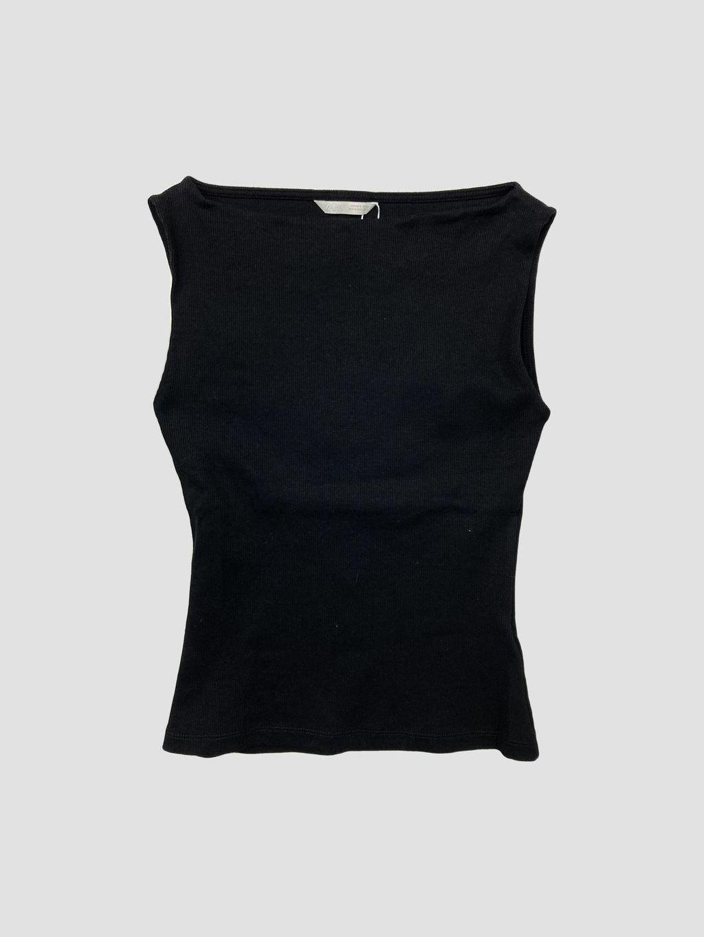 Polera sin mangas ZARA - Talla S (VOP01176842)-0