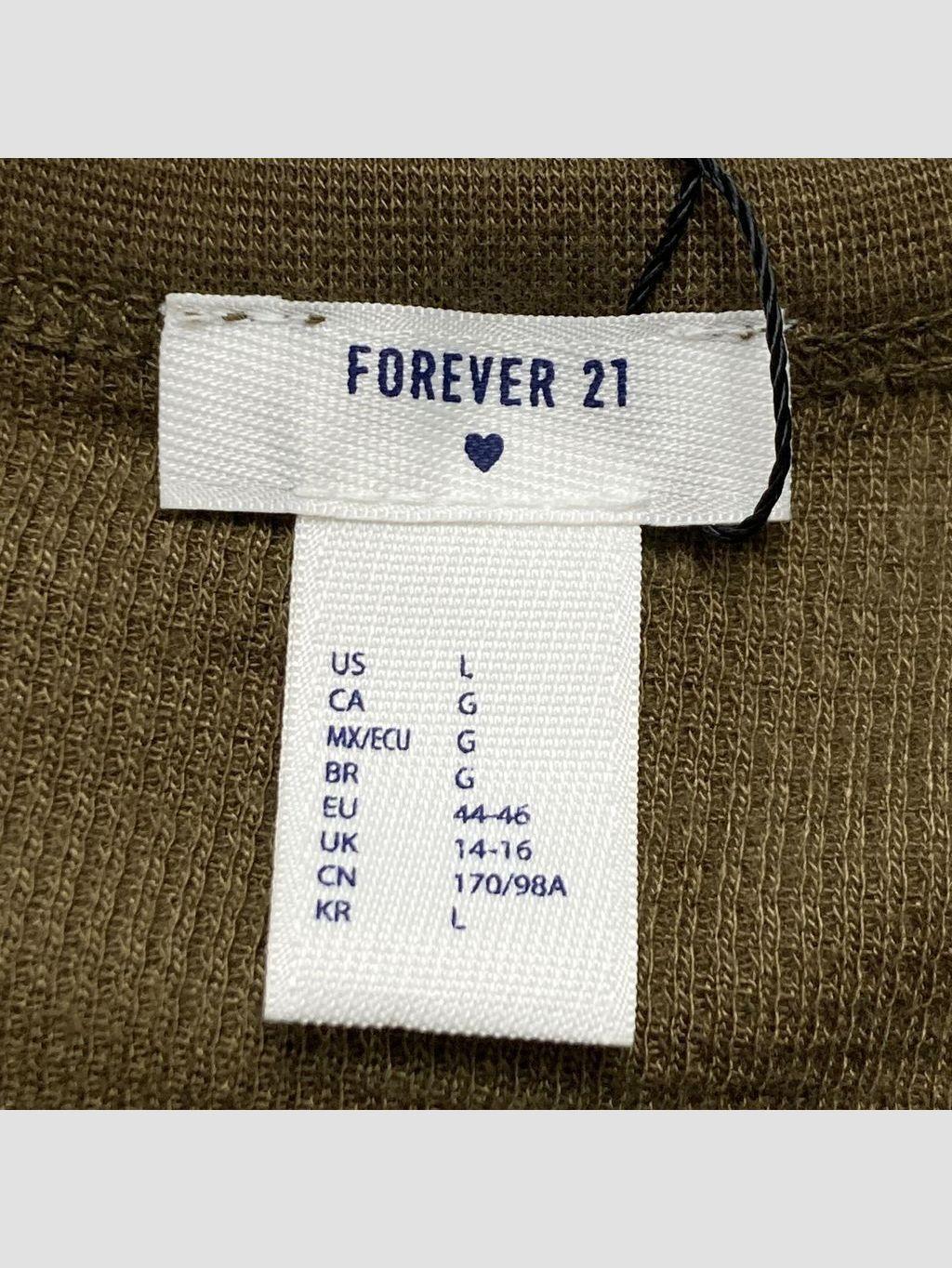 Polera sin mangas FOREVER 21 - Talla L (VOP00906049)-2