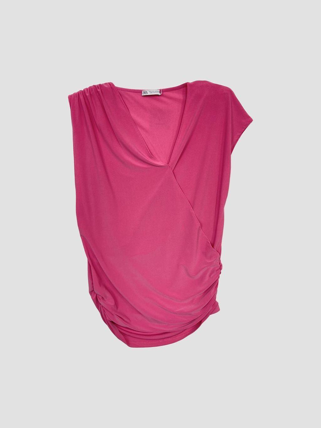 Polera sin mangas ZARA - Talla L (VOP01128726)-0