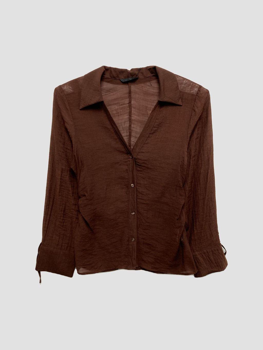 Camisa ZARA - Talla XS (VOP01060798)-0