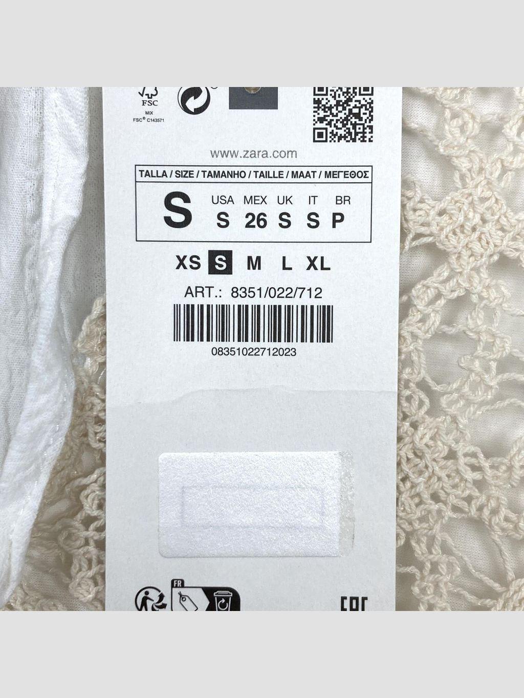 Vestido corto ZARA - Talla S (VOP01097601)-2