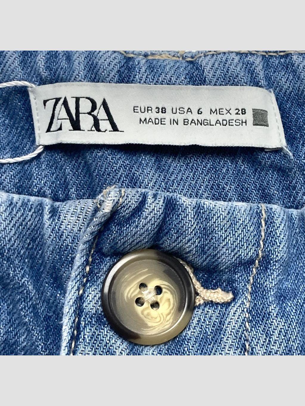 Jean ZARA - Talla 38 (VOP00970587)-2