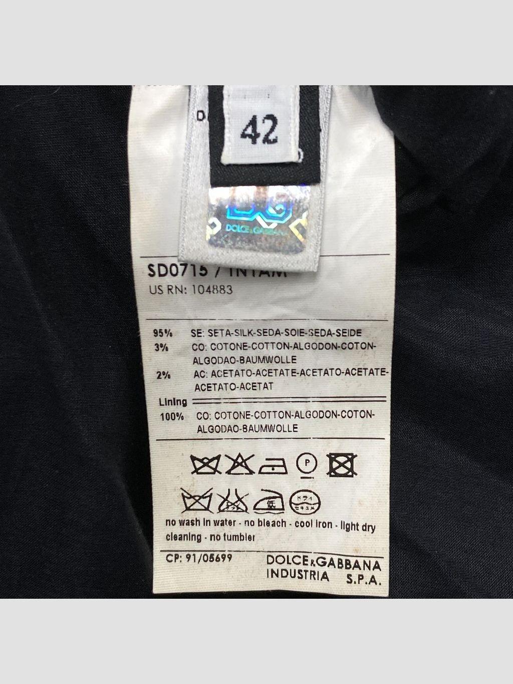 Vestido corto DOLCE & GABBANA - Talla M (VOP00952015)-6
