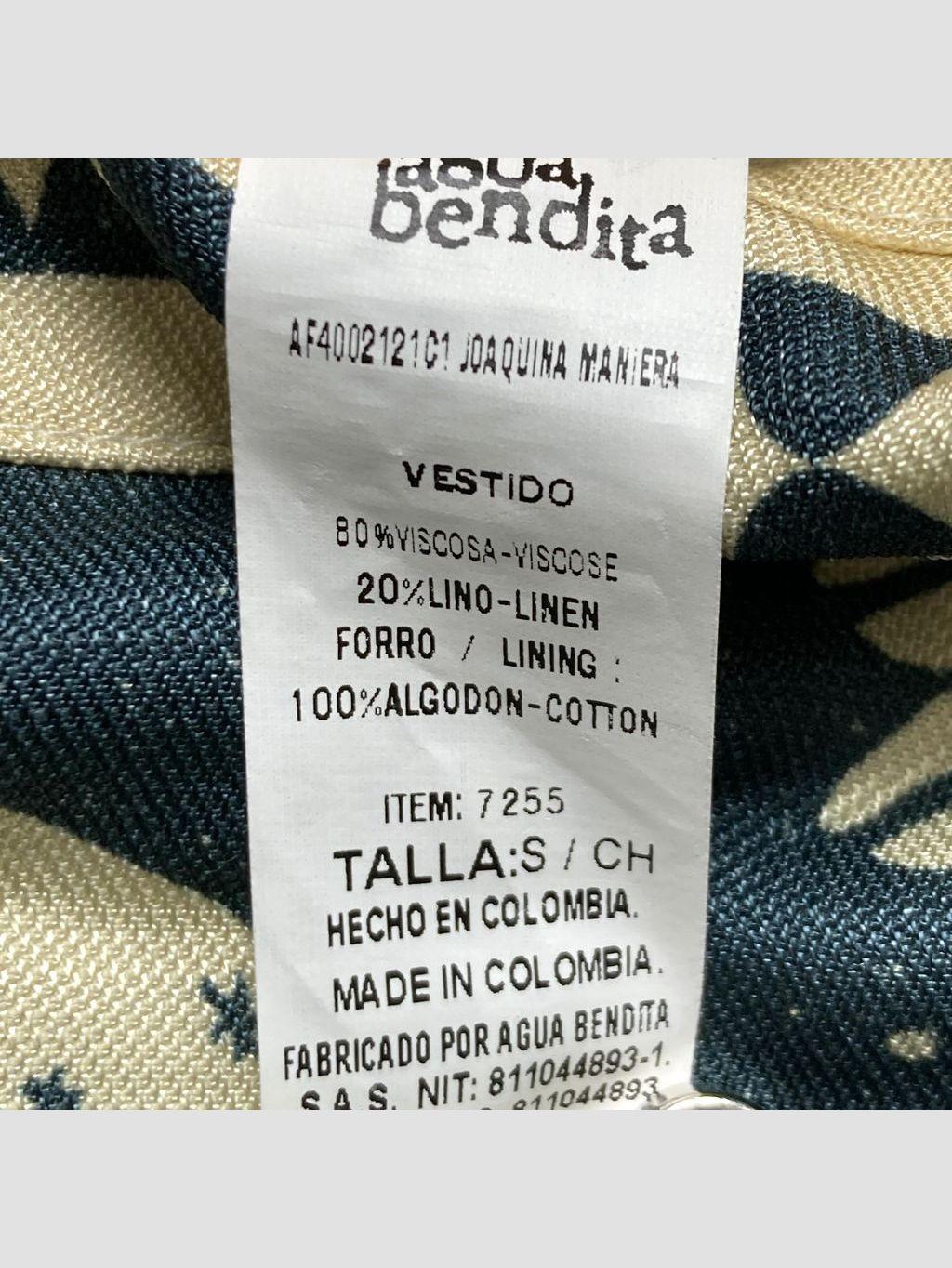 Vestido corto AGUA BENDITA - Talla S (VOP01054913)-3