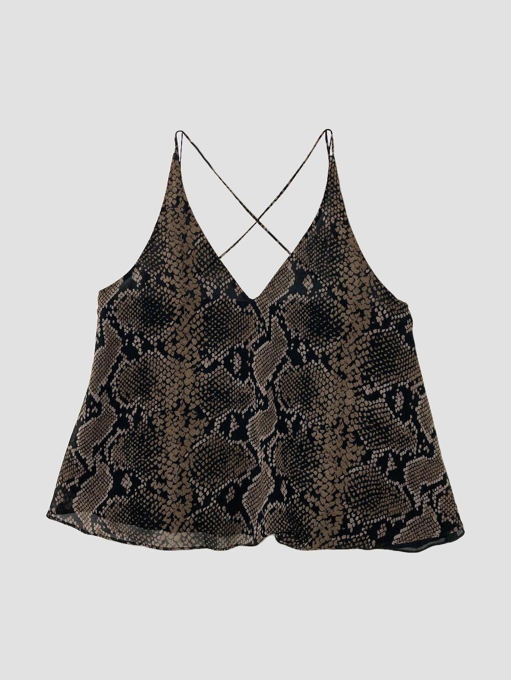 Polera sin mangas ZARA - Talla L (VOP01087880)-0