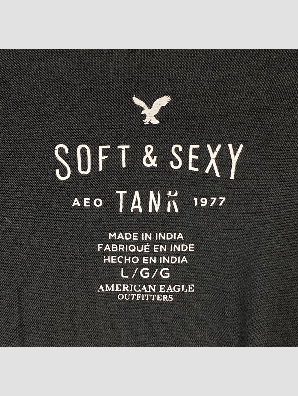 Polera sin mangas AMERICAN EAGLE OUTFITTERS - Talla L (VOP00990553)-1