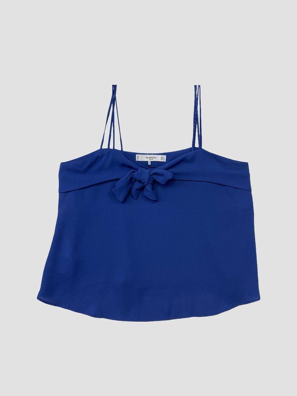 Polera sin mangas MANGO - Talla M (VOP01140787)-0