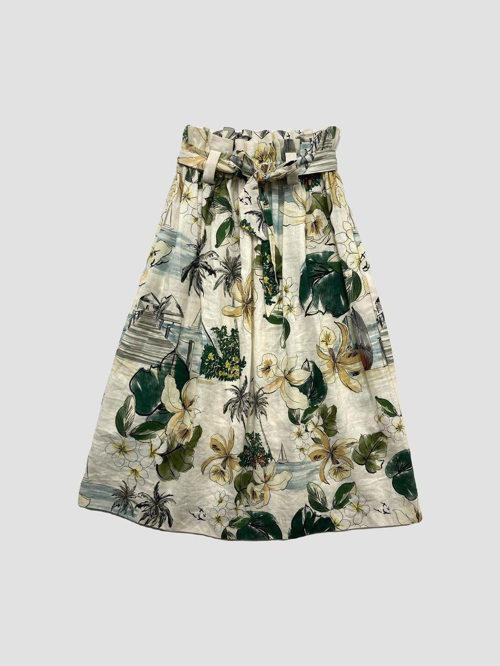Falda larga ZARA - Talla 36 (VOP00983994)-0