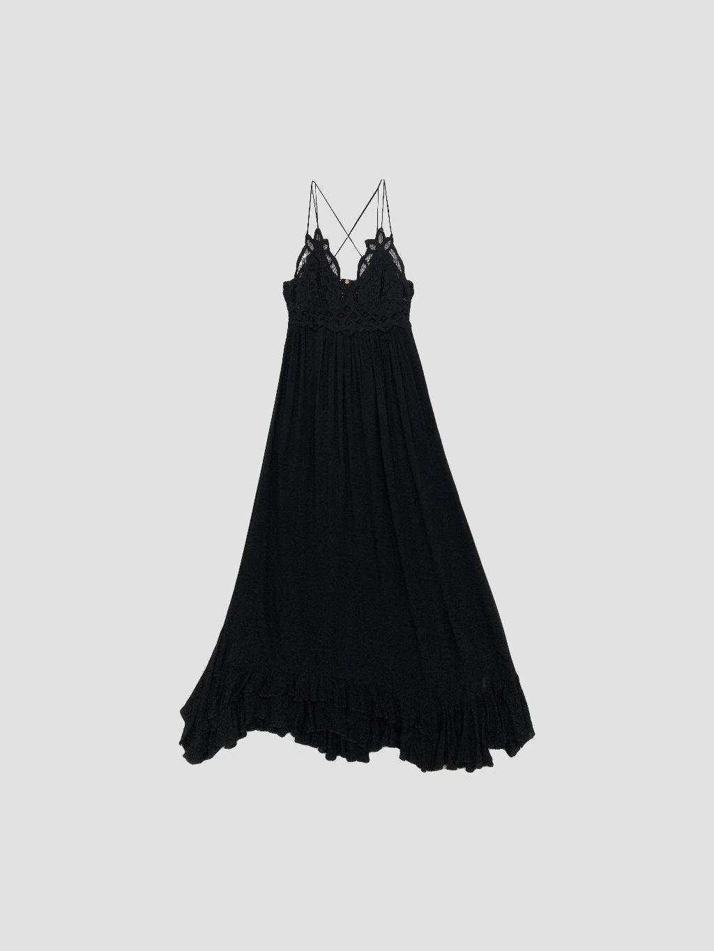 Vestido largo FREE PEOPLE - Talla S (VOP01111192)-0