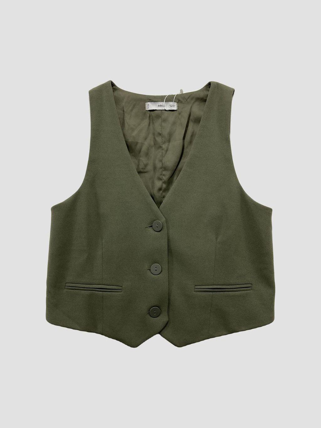 Chaqueta sin mangas MANGO - Talla S (VOP00993139)-0