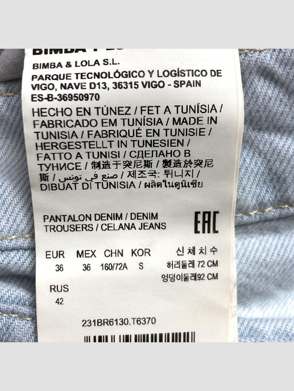 Jean BIMBA Y LOLA - Talla 36 (VOP01062937)-3