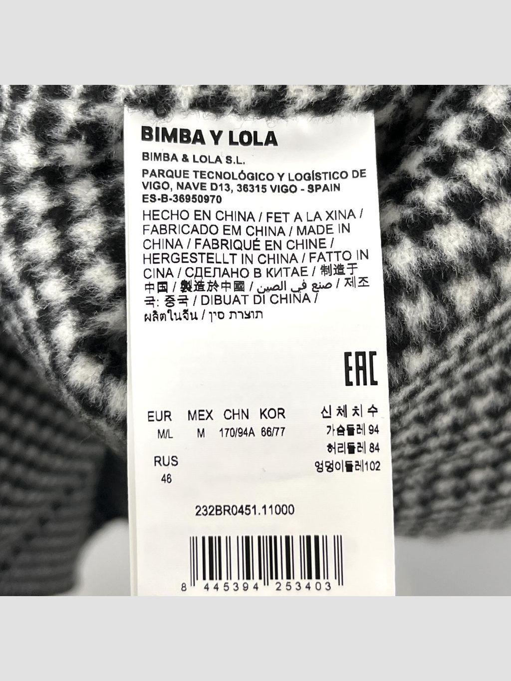 Abrigo BIMBA Y LOLA - Talla L (VOP01118380)-4