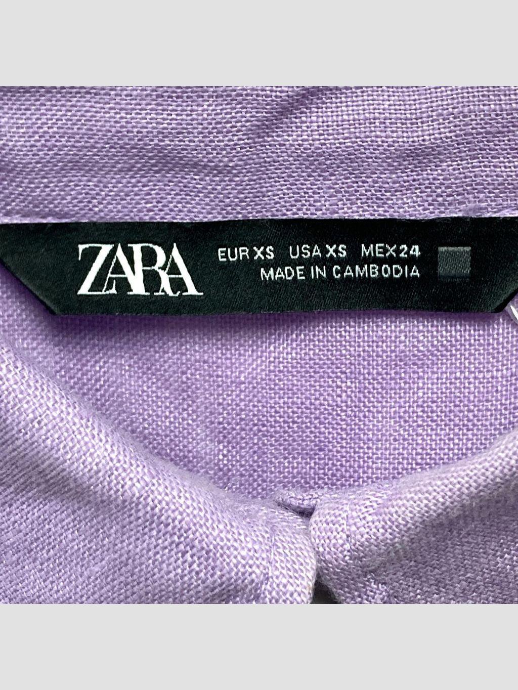 Camisa ZARA - Talla XS (VOP01046034)-1