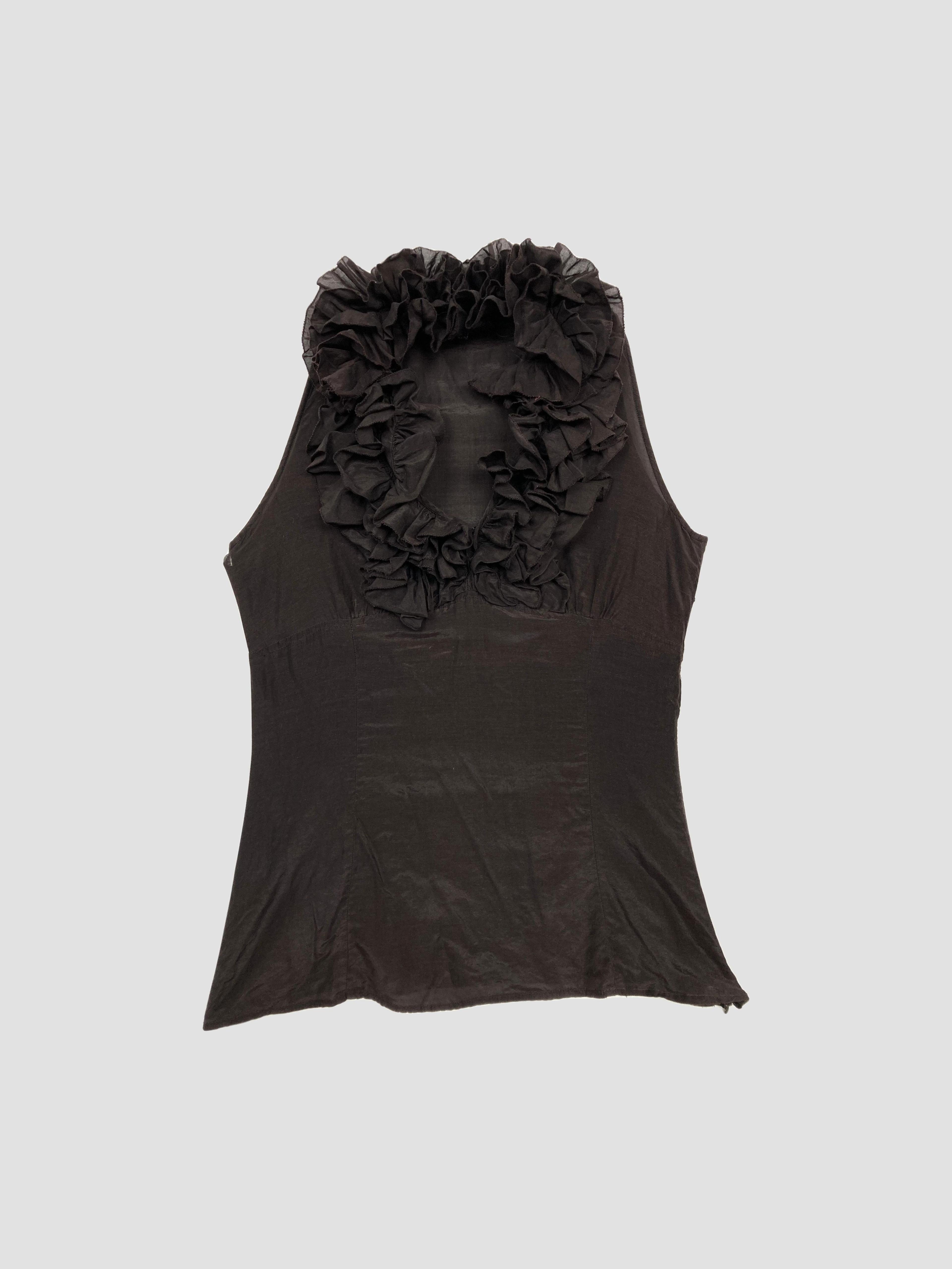 Polera sin mangas ZARA - Talla S (VOP01221978)-0