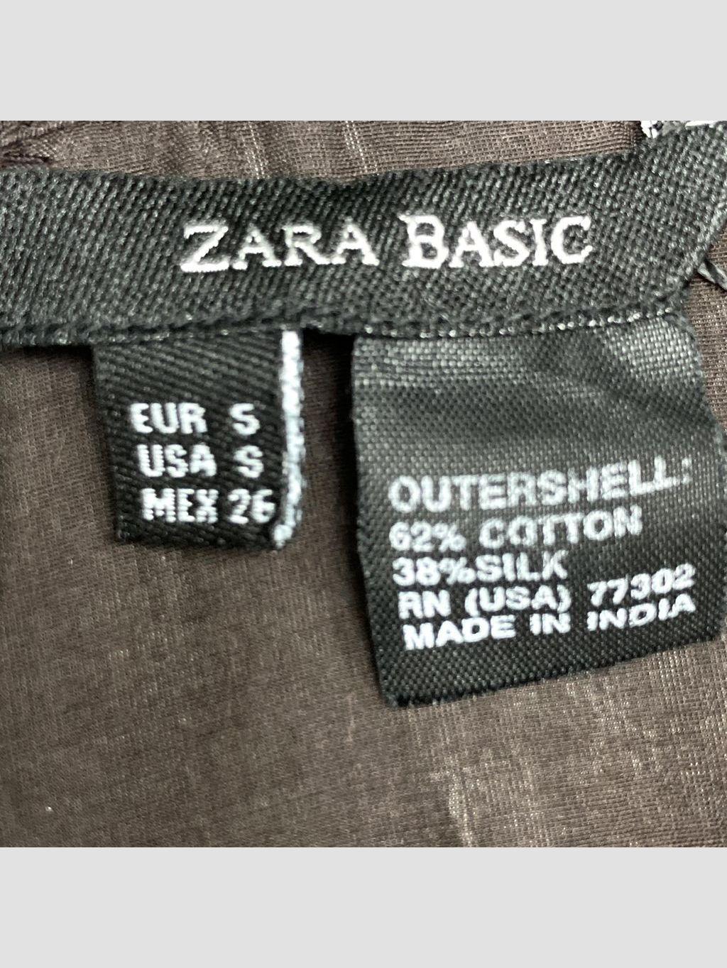 Polera sin mangas ZARA - Talla S (VOP01221978)-1
