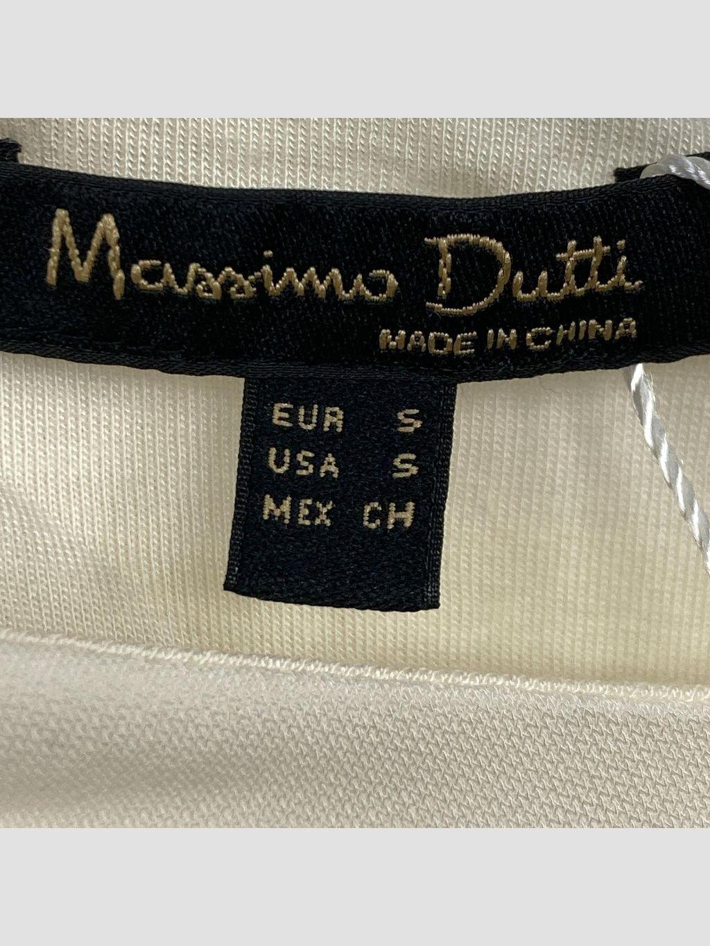 Polera sin mangas MASSIMO DUTTI - Talla S (VOP01082629)-1