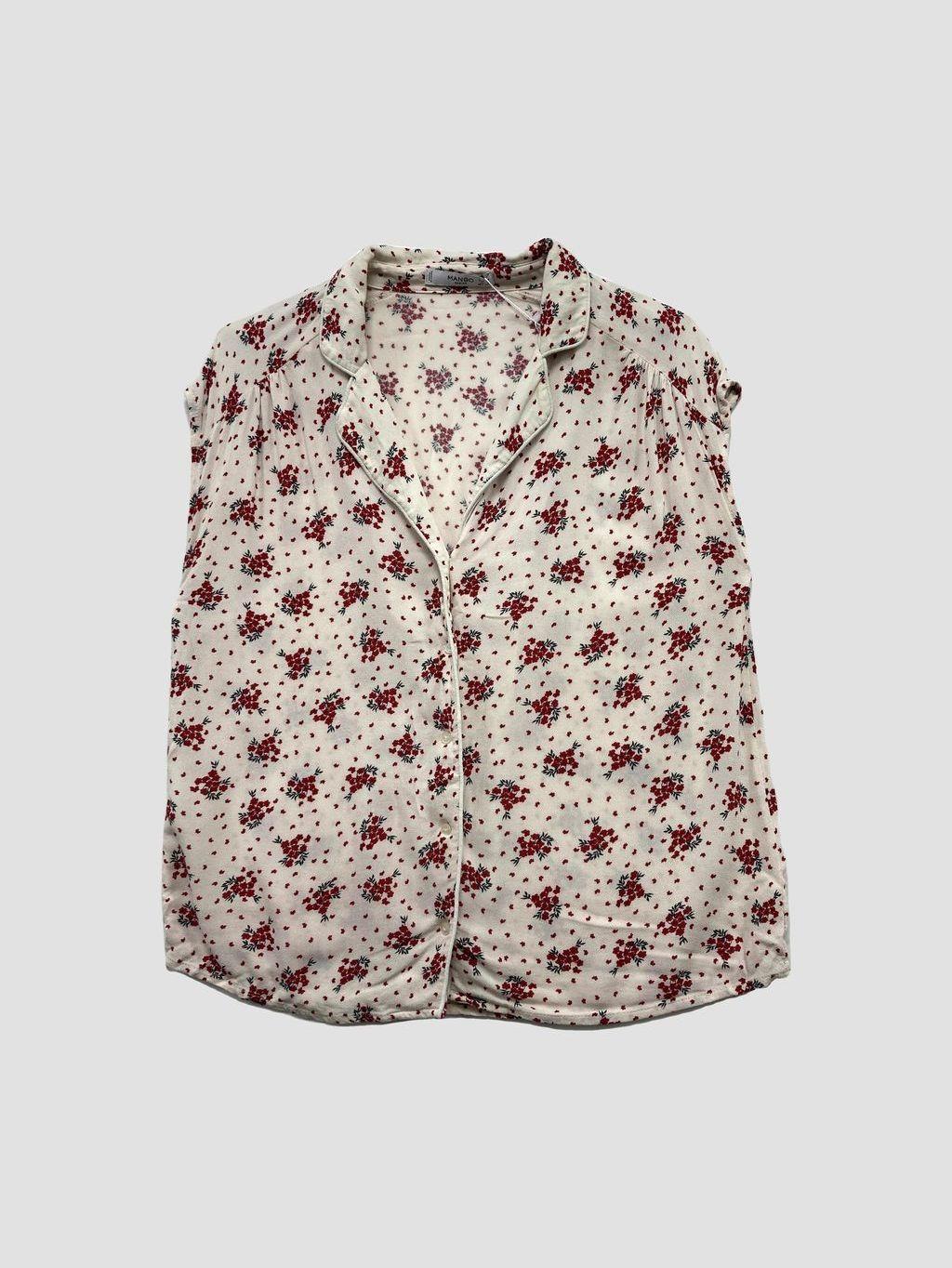 Polera sin mangas MANGO - Talla XS (VOP01039504)-0