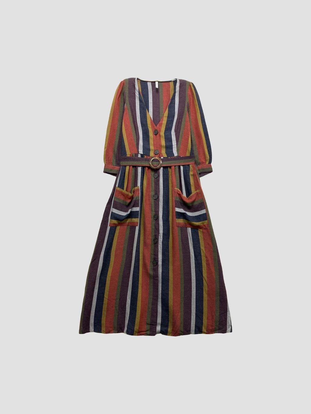 Vestido largo ZARA - Talla S (VOP00890024)-0